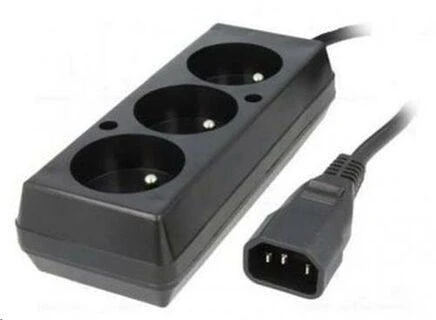 Oem Maitinimo prailgintuvas su IEC jungtimi - 3 lizdai