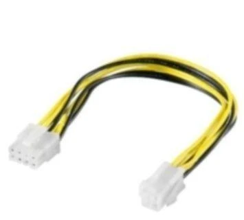 „Goobay“ | ATX12 P4 kompiuterio maitinimo laidas / adapteris; 4 kontaktų į 8 kontaktus