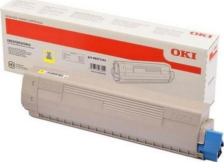 OKI 47095701 tonerio kasetė Originalus Geltona 1 vnt