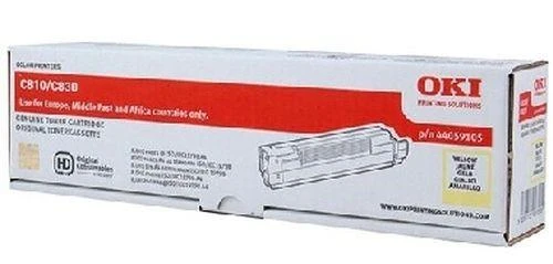 OKI geltonas dažiklis c810 ir c830 8000 puslapiams