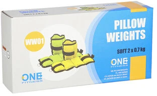 Kojų ir rankų svoriai One Fitness WW01, žali - 2 x 0,7kg