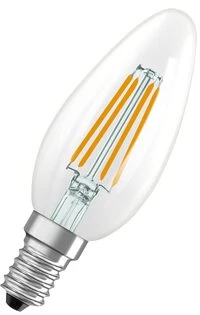Osram Lempa LED lemputė B35 3,4W E14 2700K 470lm