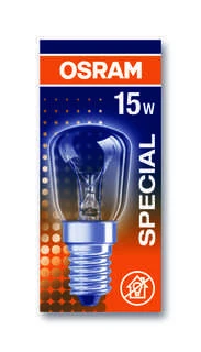 Osram 15W lemputė SPECIAL T/FRIDGE, E14, 2700K
