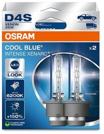 Osram D4S lemputės 6200K pakuotė