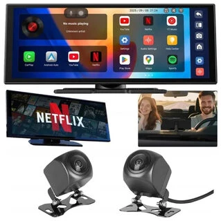 Monitorius automobilinis OTTOCAST OTTOAIBOX N95C + Kamera tylna