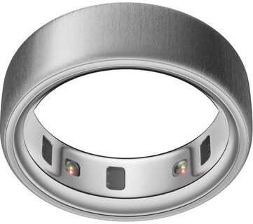 Išmanusis žiedas Oura Ring 4 | 11 dydžio, šlifuoto sidabro spalvos