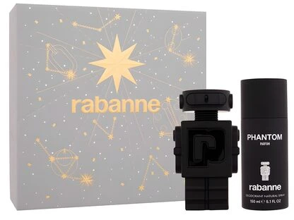 Paco Rabanne Set Paco Rabanne: Phantom, Eau De Parfum, For Men, 100 ml + Phantom, Dezodorantas Purškiklis, For Men, 150 ml For Men