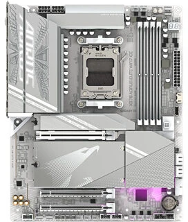 Pagrindinė plokštė Gigabyte X870 AORUS ELITE X3D ICE