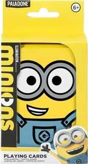 Paladone Minions žaidimo kortos skardinėje dėžutėje