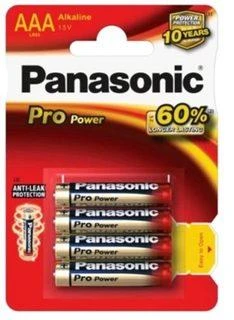 Elementai Panasonic Pro (AAA) 4 vnt. (Nekraunama)