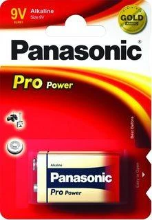 „Panasonic“ 6LR61PPG šarminės baterijos, 1 vnt., 9 V