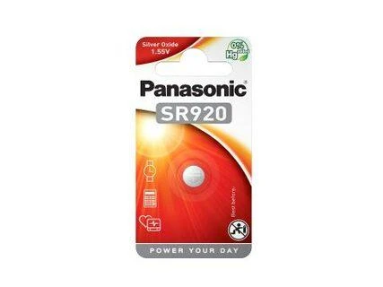 Panasonic SR920 baterija pakuotėje