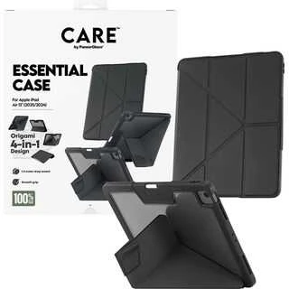 „Panzer Glass Care by PanzerGlass“ Y formos sulankstomas dėklas, skirtas „iPad Air 13“ (2024 / 2025) - juodas