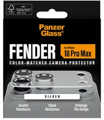 Panzer Glass PanzerGlass Fender IP 18 Pro Max sidabrinė ochraniacz aparatu (PG36357)
