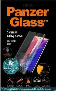 Panzer Glass PanzerGlass Case Friendly, Samsung, Galaxy Note20, Antimikrobinis stiklas, Juodas