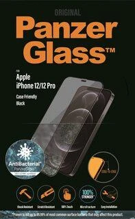 Panzer Glass PanzerGlass | Apple | Skirta iPhone 12/12 Pro | Stiklas | Juodas | 100% prisilietimas; Danga netoksiška | Tinkamas atvejams