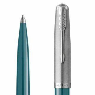 Pasukamas tušinukas Parker Parker 51 Core Teal Mėlyna CT Medium Juodas