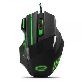 ESPERANZA EGM403G - 5901299925478 ESPERANZA EGM403G MX403 APACHE - su laidu 6D GAMING Optinė pelė USB - Žalias