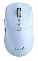 GENIUS NX-8080S BT pelė / dviguba „Bluetooth“ + 2,4 GHz / 1600 dpi / „Copilot“ / belaidė / tyli / mėlyna