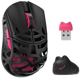 WL Mouse WL Pelė WLMOUSE Beast Miao Pelė žaidimams, Omron Optinė Switches – Blac