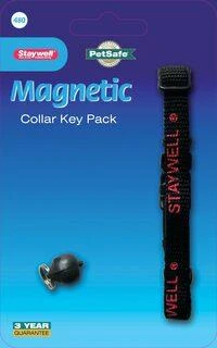Petsafe Staywell Magnetic Collar Key antkaklis su magnetu skirtas magnetinėms durelėms