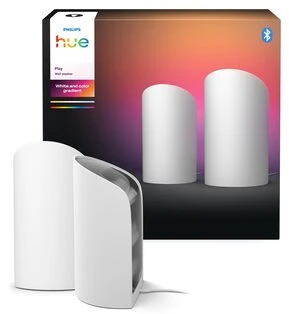 Sieninis šviestuvas Philips HUE Play, Baltas (2vnt.)