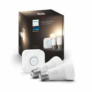 „Philips Hue Baltas LED“ pradinis rinkinys E27 „Zigbee“, „Bluetooth“