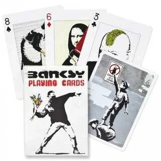 PIATNIK Žaidimo kortos „Banksy“