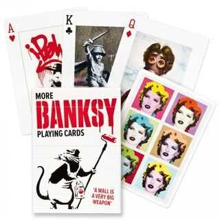 PIATNIK Žaidimo kortos “ More Banksy“