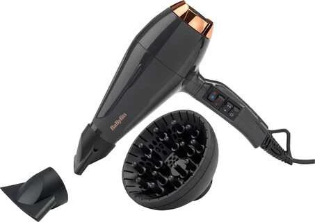 BaByliss Plaukų džiovintuvas (6719DE) Air Pro 2200 pilkas