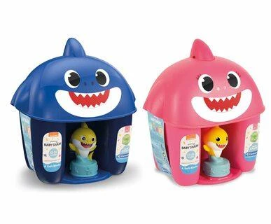 Clementoni Baby Shark smėlio plytelės su figūrėle