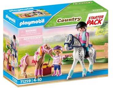 Playmobil 71259 Starter Pack Horse Care +