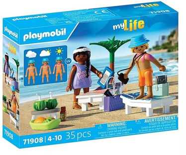 „Playmobil“ kelionė paplūdimyje 71908 konstruktorius