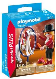 PLAYMOBIL - 70874 - Menininkas su poniu - Specialus plius personažas - Priedai - Vaikiškas žaislas