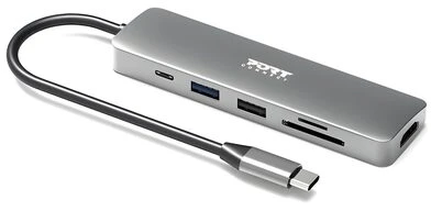 Baseus PORT CONNECT | Mobilioji įkrovimo stotelė 1 x 4K USB-C 5 įrenginiams, 100 W