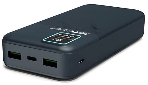 PORT CONNECT Išorinė USB-C baterija | 20000 mAh | Mėlyna