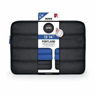 PORT DESIGNS PORTLAND 13/14" portfelis, Juodas | PORT DESIGNS