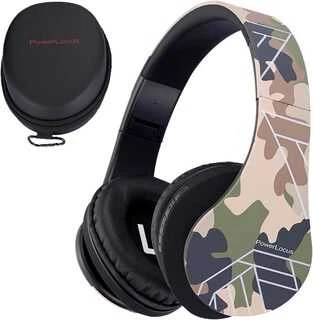 Ausinės PowerLocus Bluetooth P2 Kids Kamuflaż