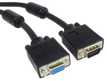 VGA laidas su feritiniais filtrais