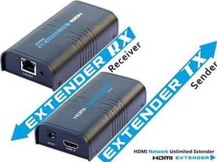 PREMIUMCORD HDMI plėtinys iki 120 m per LAN, per IP