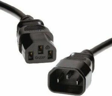 „PremiumCord“ maitinimo prailginimo laidas 240 V, 5 m ilgio IEC C1