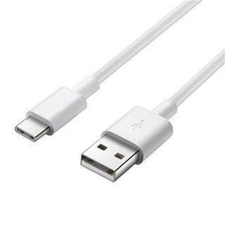 Kabelis USB PremiumCord USB-A - USB-C 1 m Baltas (ku31cf1w)