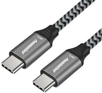 USB-C – USB-C laidas PremiumCord 0,5 m Juodas (ku31ct05)