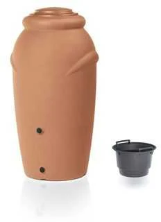 PROSPERPLAST Lietaus vandens talpa AQUACAN BABY 210 l molio spalvos, ICAN210