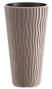 Prosperplast Plastikinis vazonas Properplast Sandy Slim, Ø29.7 cm
