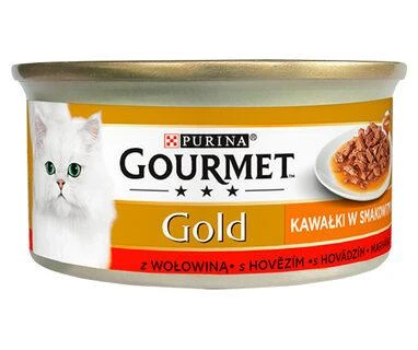 Purina Nestle Drėgnas Kačių Maistas - Gourmet Auksinis 85 g