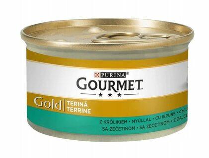 Purina Nestle Drėgnas Kačių Maistas - Gourmet Gold Triušiena 85g