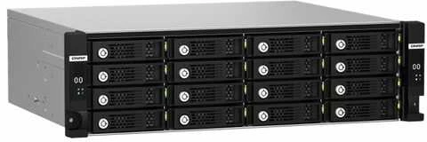 Serveris QNAP SAS12Gb/s dvigubo valdiklio 3U 16 lizdų serverio šasi