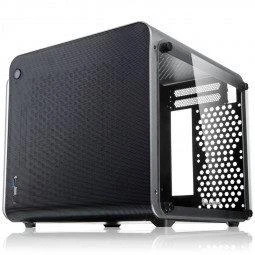 Raijintek METIS EVO TG Mini-ITX dėklas, grūdintas stiklas - sidabras