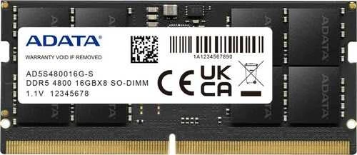 ADATA DDR5 SO-DIMM atminties modulis